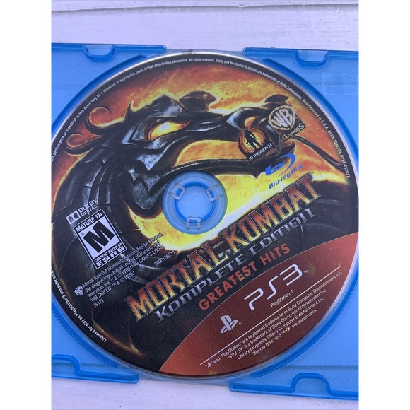 Mortal Kombat (PS3, 2012 Sony PlayStation 3) Disc Only Tested Authentic - Picture 2 of 3